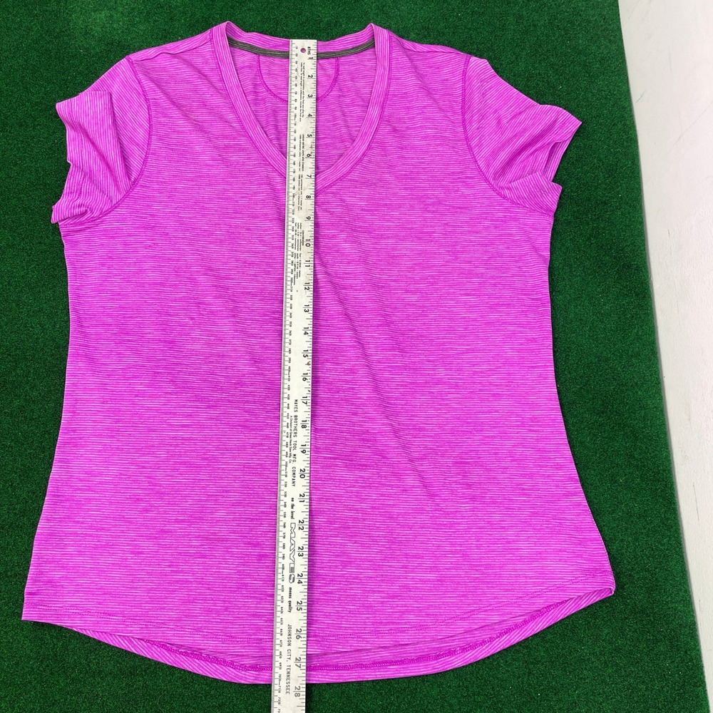 Danskin Womens Space Dye V-Neck Activewear T-Shirt Bundle Pink Blue XL 2-Pack - Picture 8 of 11